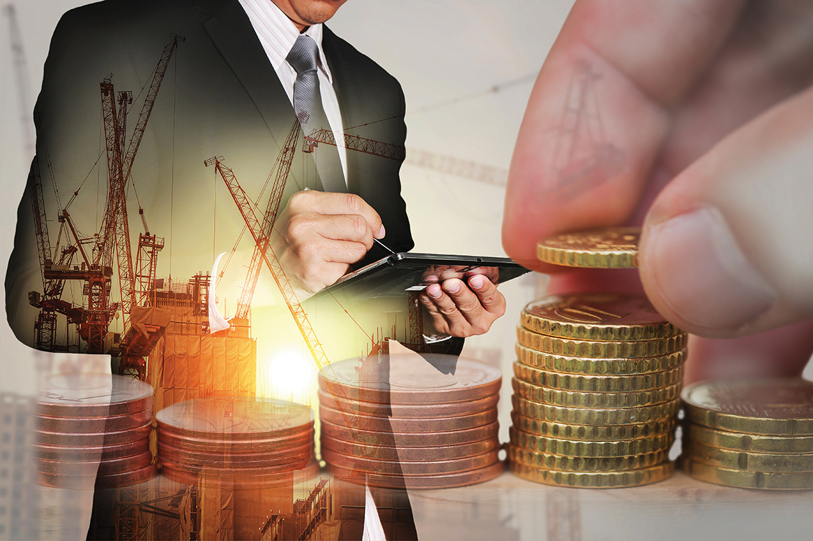 Harta e re ekonomike  zgjerimi i shtetit dhe i ndërtimit kundrejt rënies së bujqësisë dhe industrisë