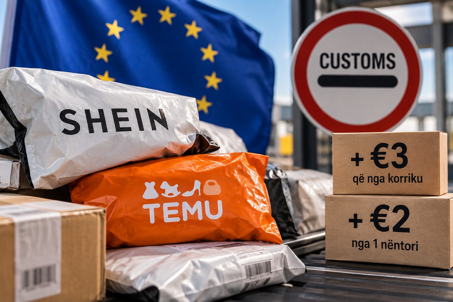 Foto nga burimi: BE tarifa të reja për pakot e Shein dhe Temu nga 1 nëntori, 6 miliardë euro në vit arkëtime